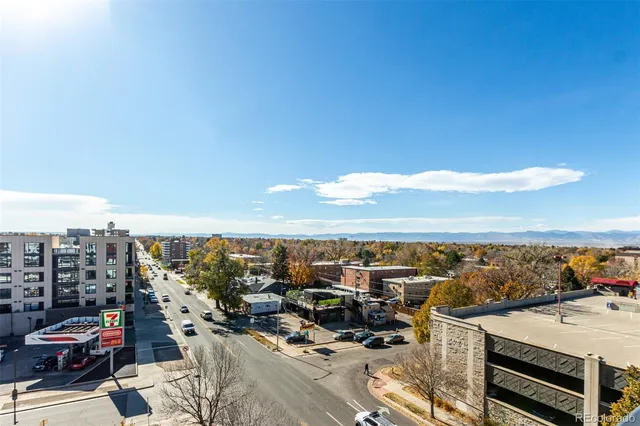 a view of city and ocean