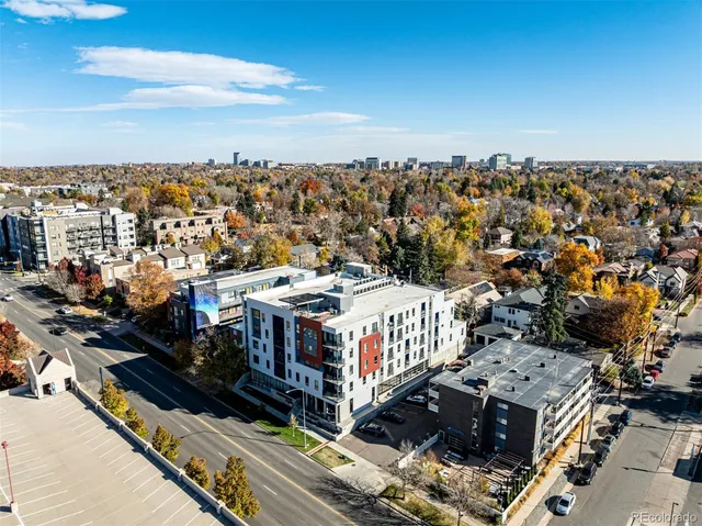 a view of a terrace with seating area
