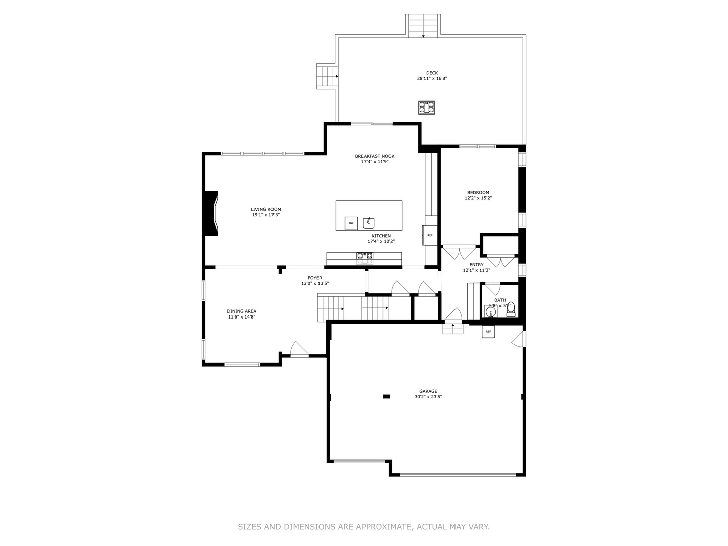 1142 Glengary Court Crystal Lake, IL 60012 - Photo 23 of 24 a picture of floor plan