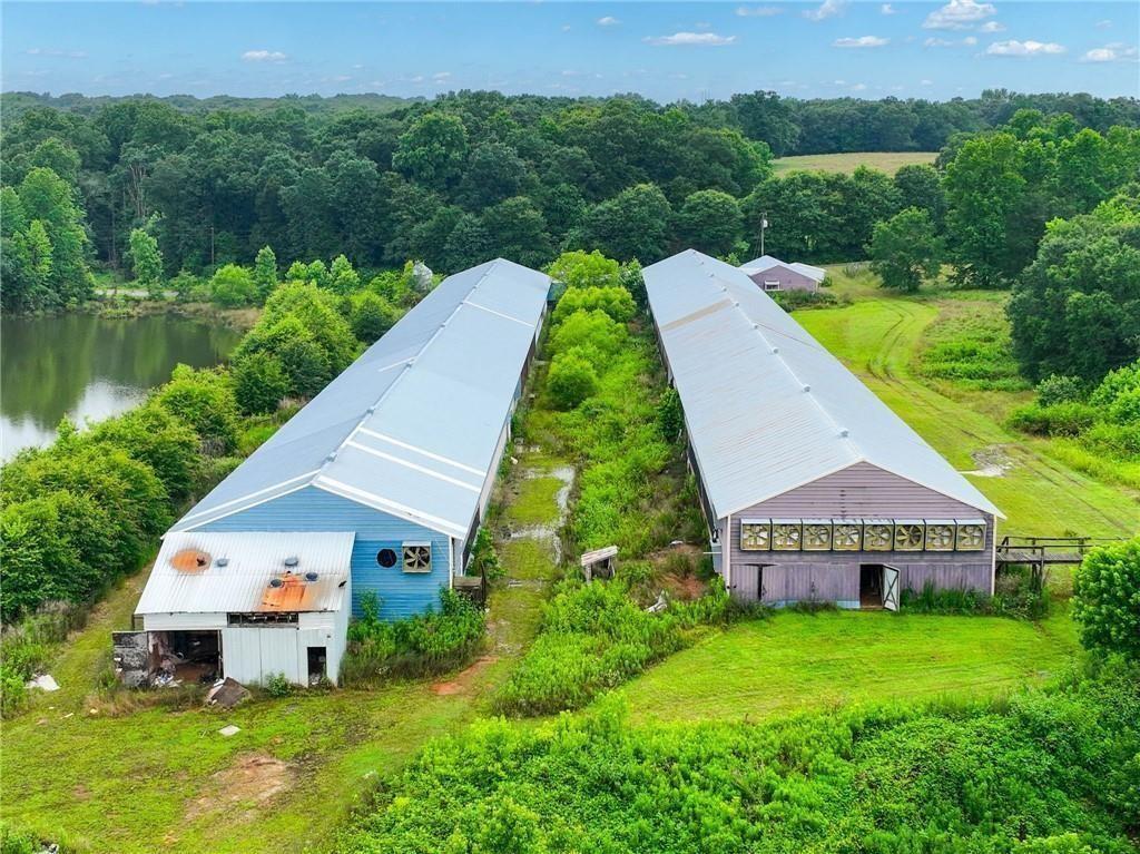 397 Reed Brawner Road Royston, GA 30662 - Photo 27 of 33 a aerial view of a house with garden