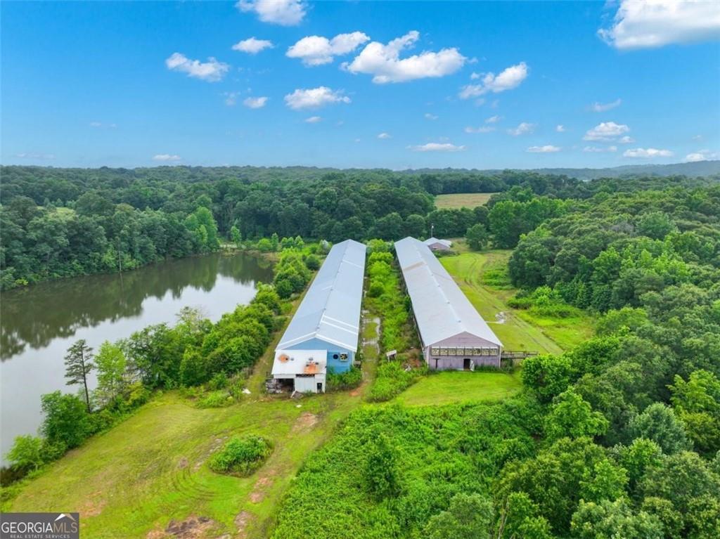 397 Reed Brawner Road Royston, GA 30662 - Photo 32 of 35 a view of a garden from a lake