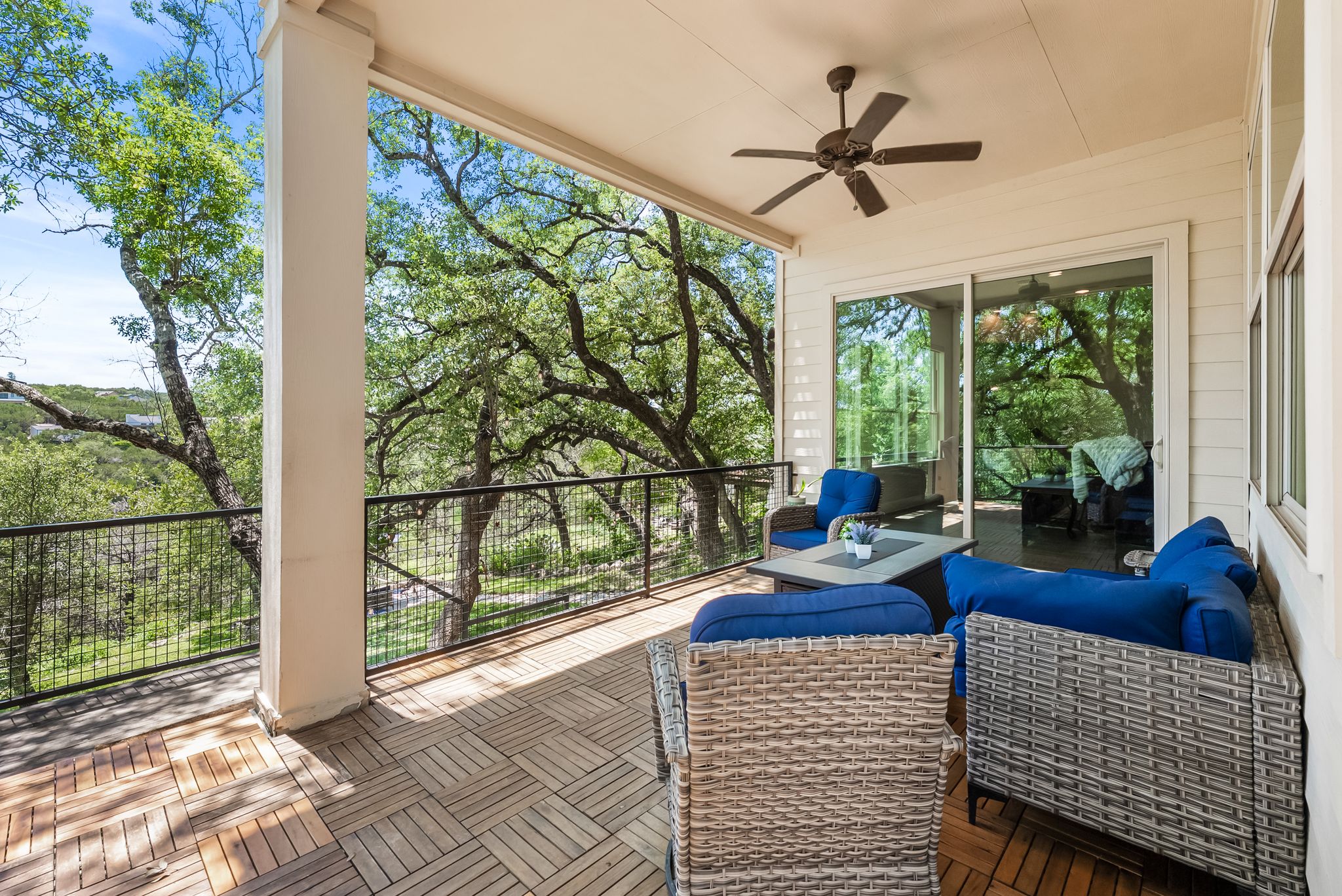 14213 Red Feather Trail Austin, TX 78734 - Photo 32 of 39 a living room with furniture and a large window