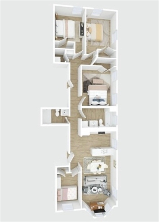 120 Regent Street, Unit 5 Boston, MA 02119 - Photo 26 of 27 a picture of a room with table and chairs