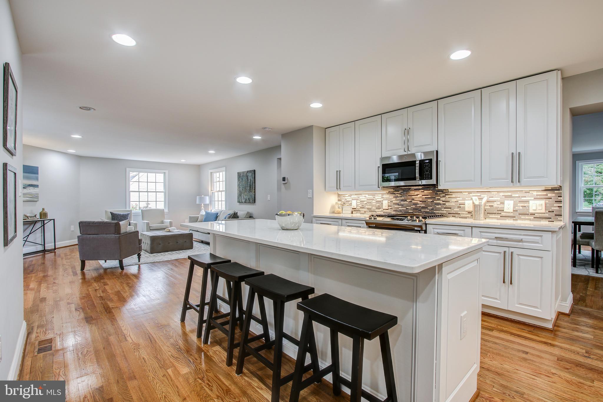 10004 Quinby Street Silver Spring, MD 20901 - Photo 16 of 40 Open concept kitchen/family room