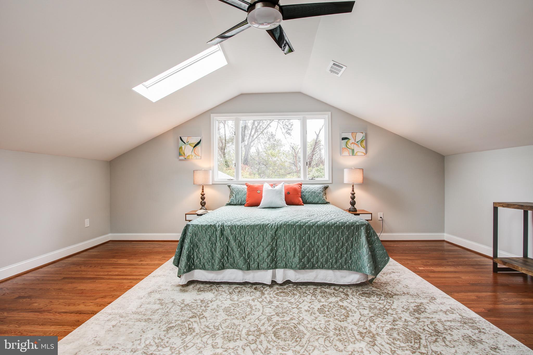 10004 Quinby Street Silver Spring, MD 20901 - Photo 25 of 40 Owner bedroom with skylights