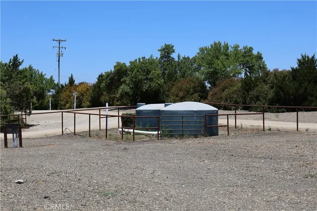 a view of a backyard with plants