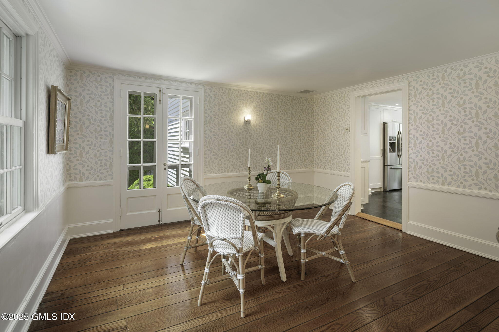 350 Wire Mill Road Stamford, CT 06903 - Photo 10 of 51 a view of a dining room with furniture and wooden floor