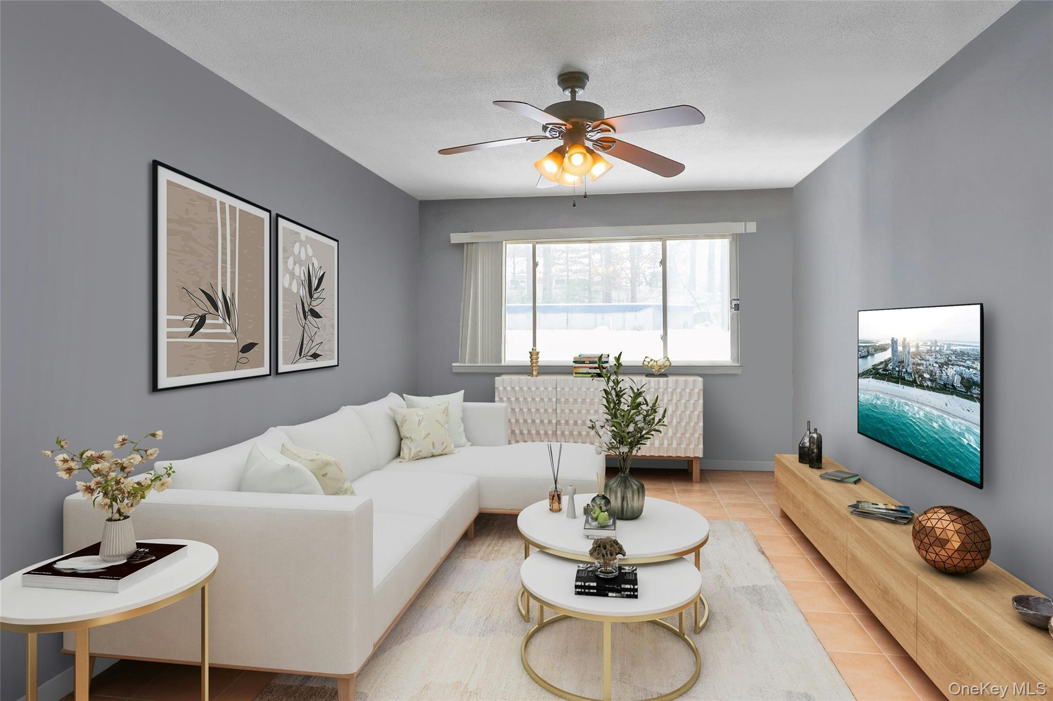 8 Windmill Lane New City, NY 10956 - Photo 13 of 33 a living room with furniture and a flat screen tv