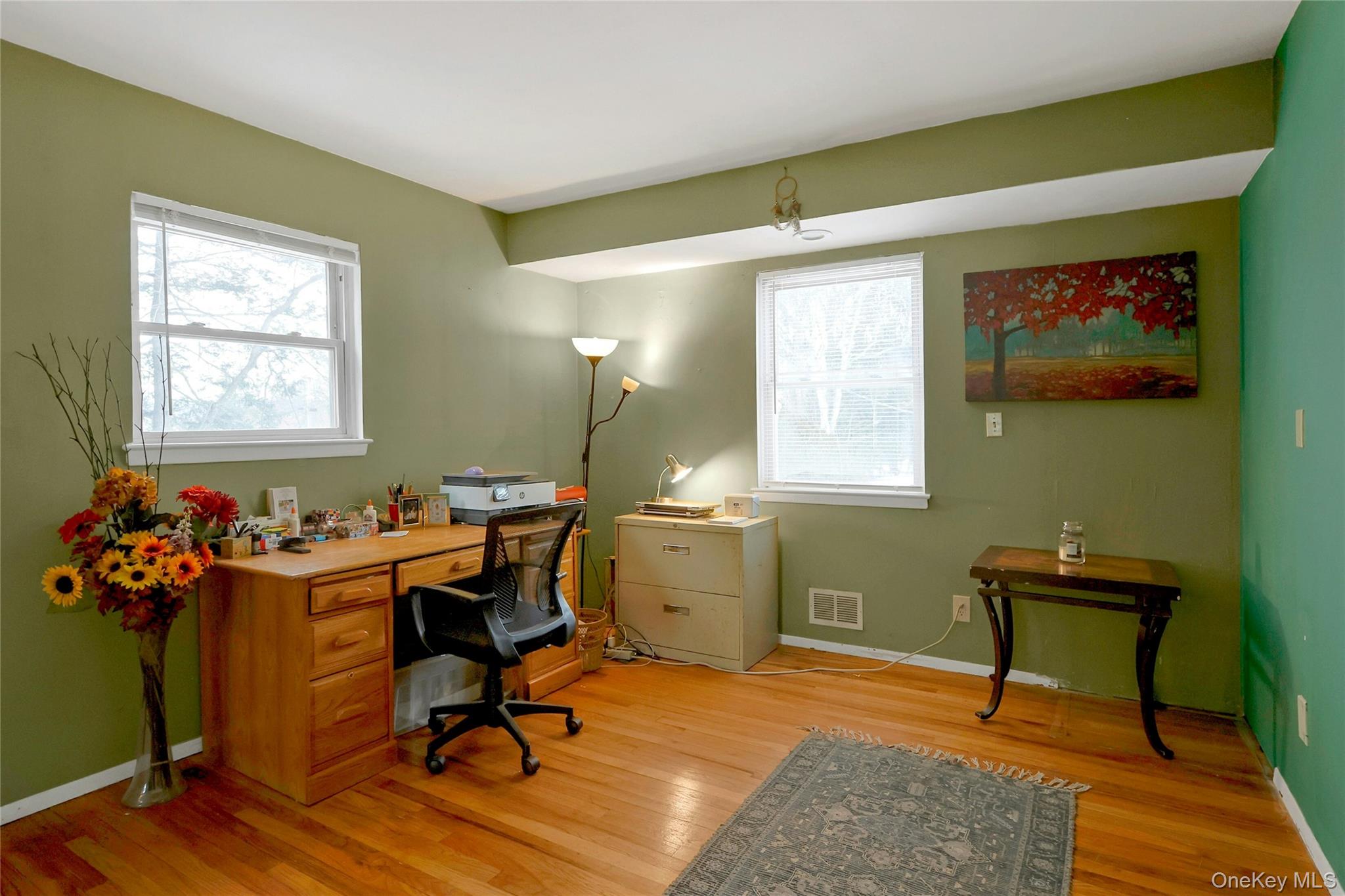 8 Windmill Lane New City, NY 10956 - Photo 16 of 33 a view of a workspace with furniture and a window
