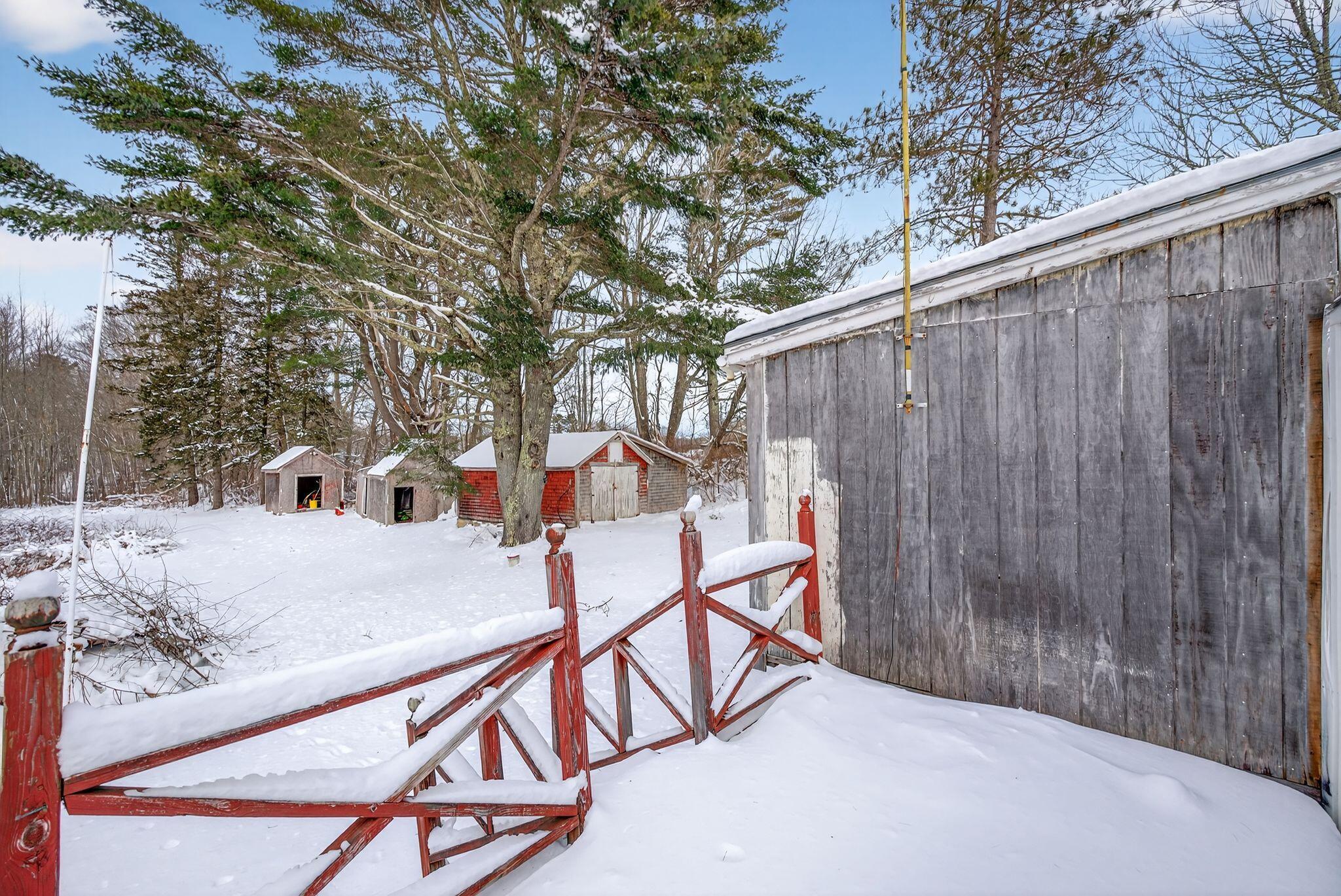 1344 Old Rte One Waldoboro, ME 04572 - Photo 11 of 24 Back of Home