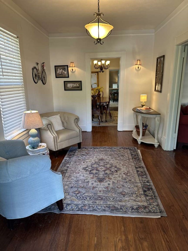 443 2nd Avenue Columbus, GA 31901 - Photo 18 of 20 a living room with furniture and a wooden floor