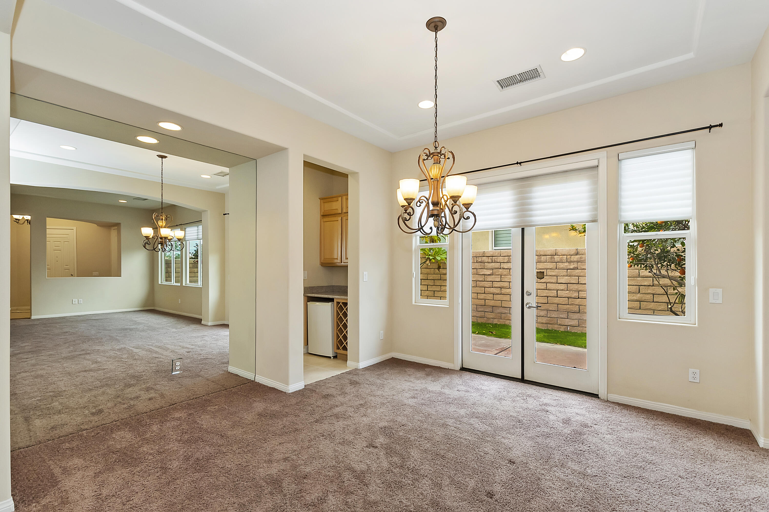 134 Via Tuscany Rancho Mirage, CA 92270 - Photo 4 of 44 a view of livingroom with chandelier