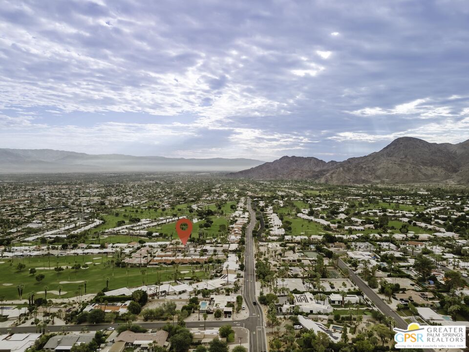 46400 Ryway Place, Unit 10 Palm Desert, CA 92260 - Photo 45 of 48 a view of a city with mountains in the background