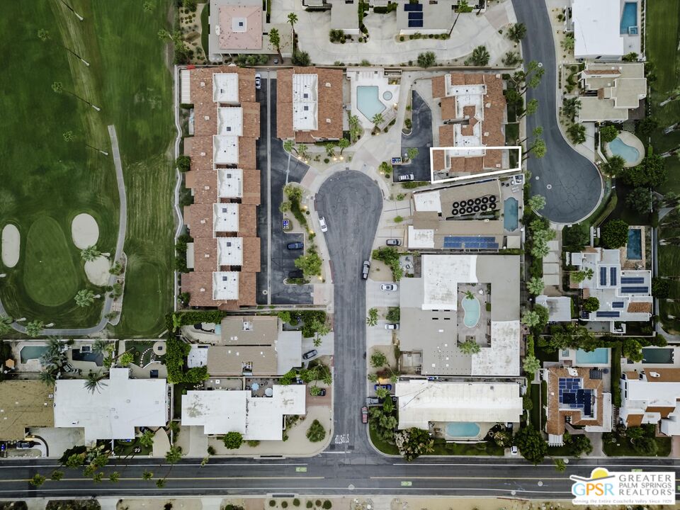 46400 Ryway Place, Unit 10 Palm Desert, CA 92260 - Photo 47 of 48 a front view of a building with street view