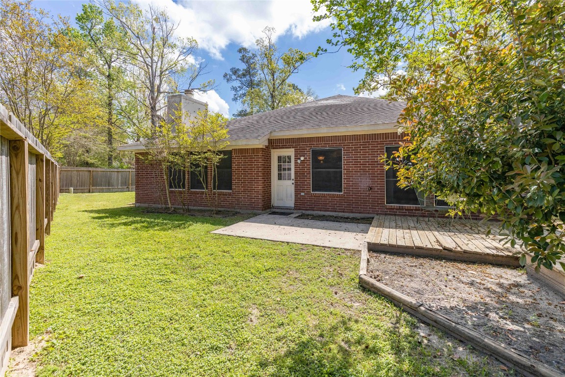 1707 Moston Drive Spring, TX 77386 - Photo 38 of 41 Backyard