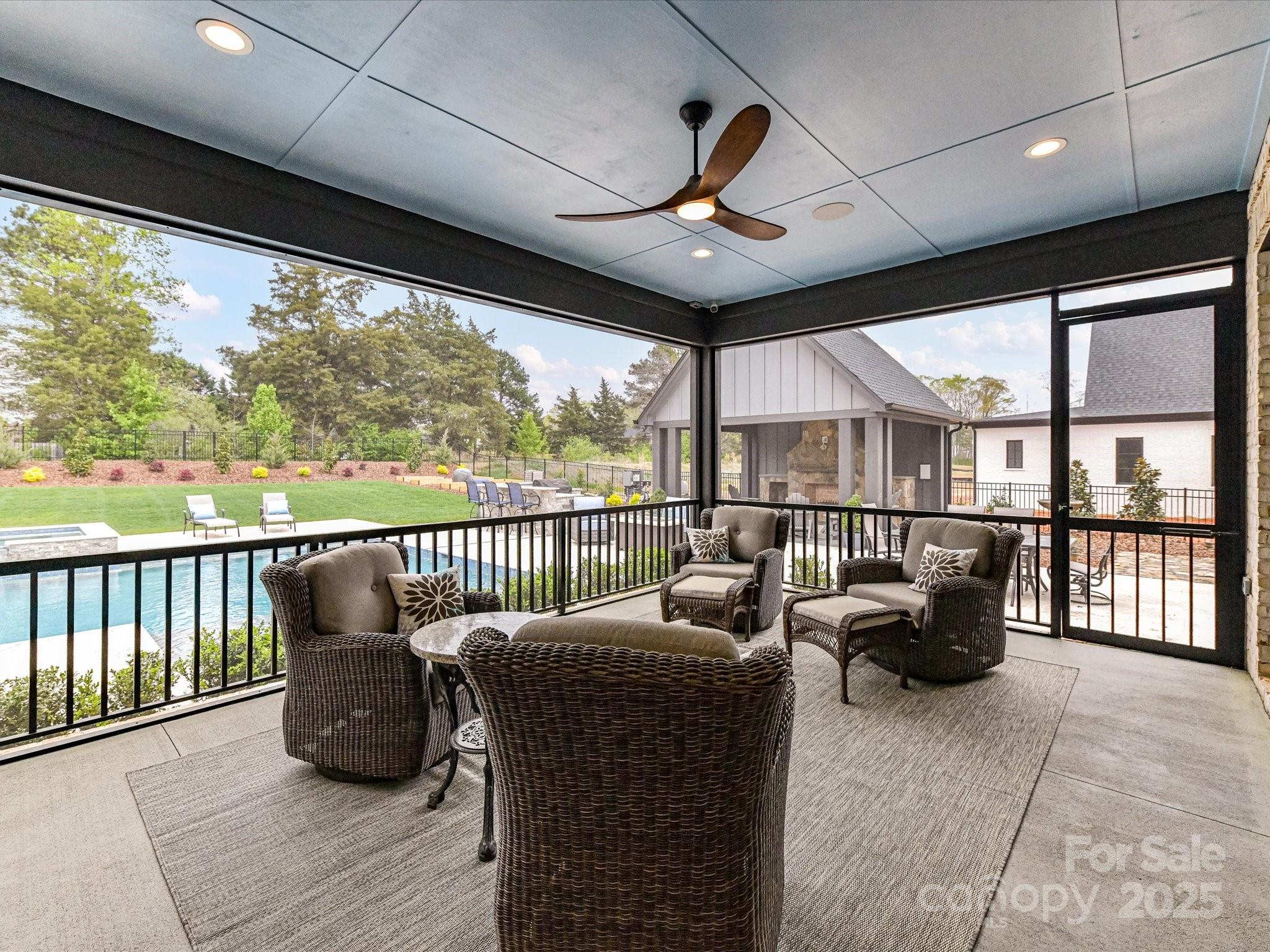 406 Sugar Maple Lane Weddington, NC 28104 - Photo 11 of 48 a balcony with furniture
