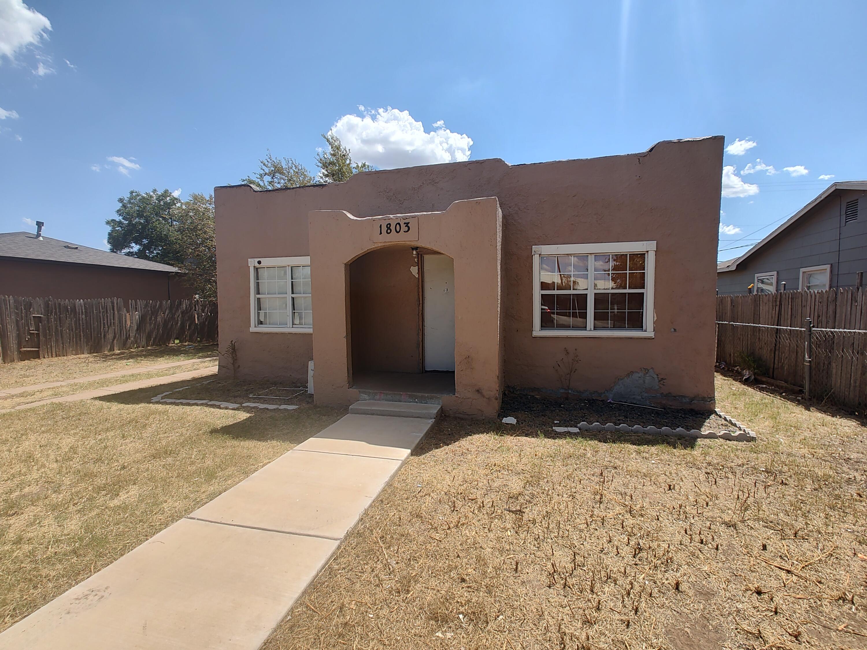 1803 49th Street Lubbock, TX 79412 - Photo 2 of 12 a house view with a outdoor space
