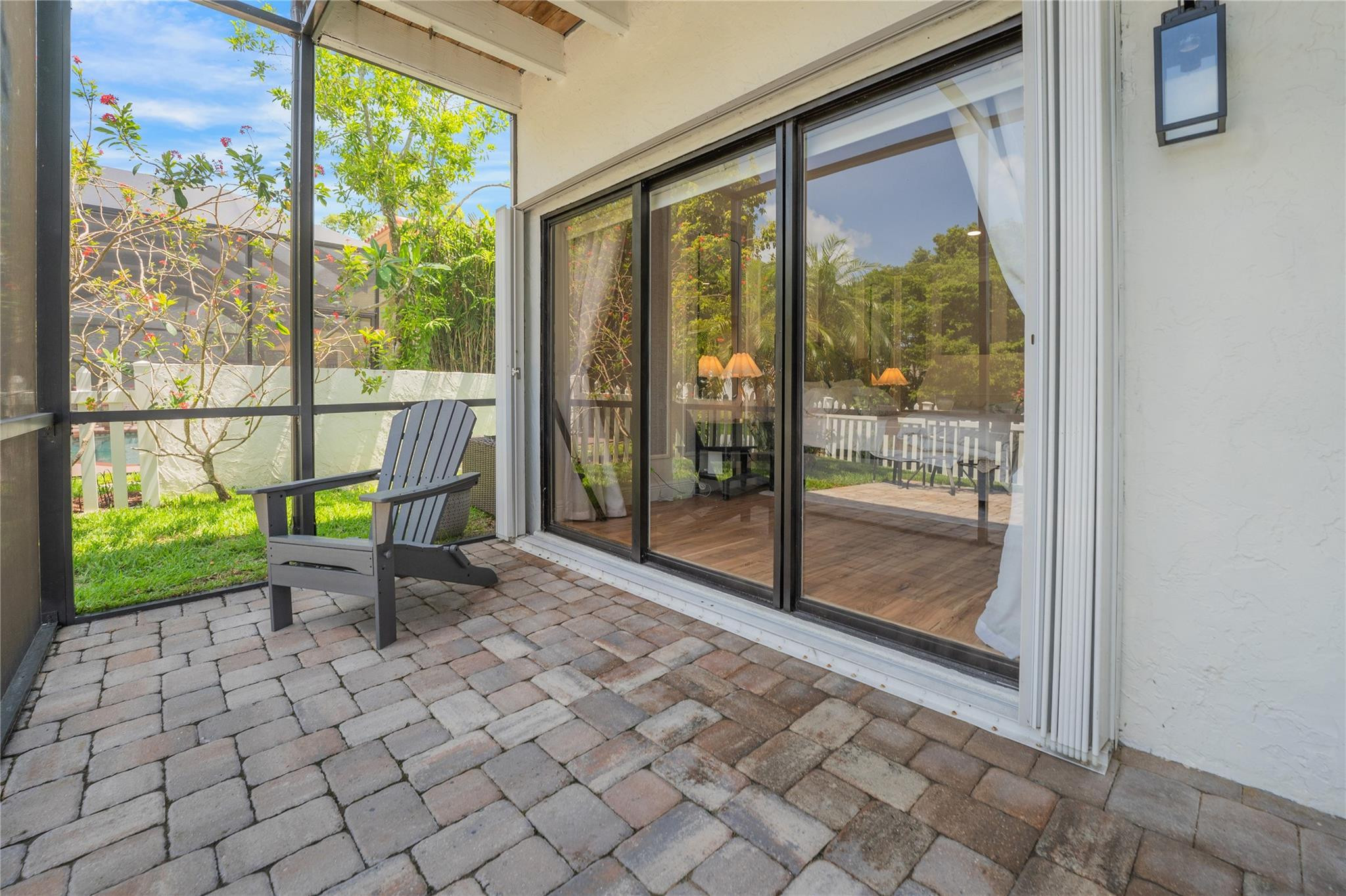 741 Mockingbird Lane Plantation, FL 33324 - Photo 44 of 59 a bench sitting in front of a window
