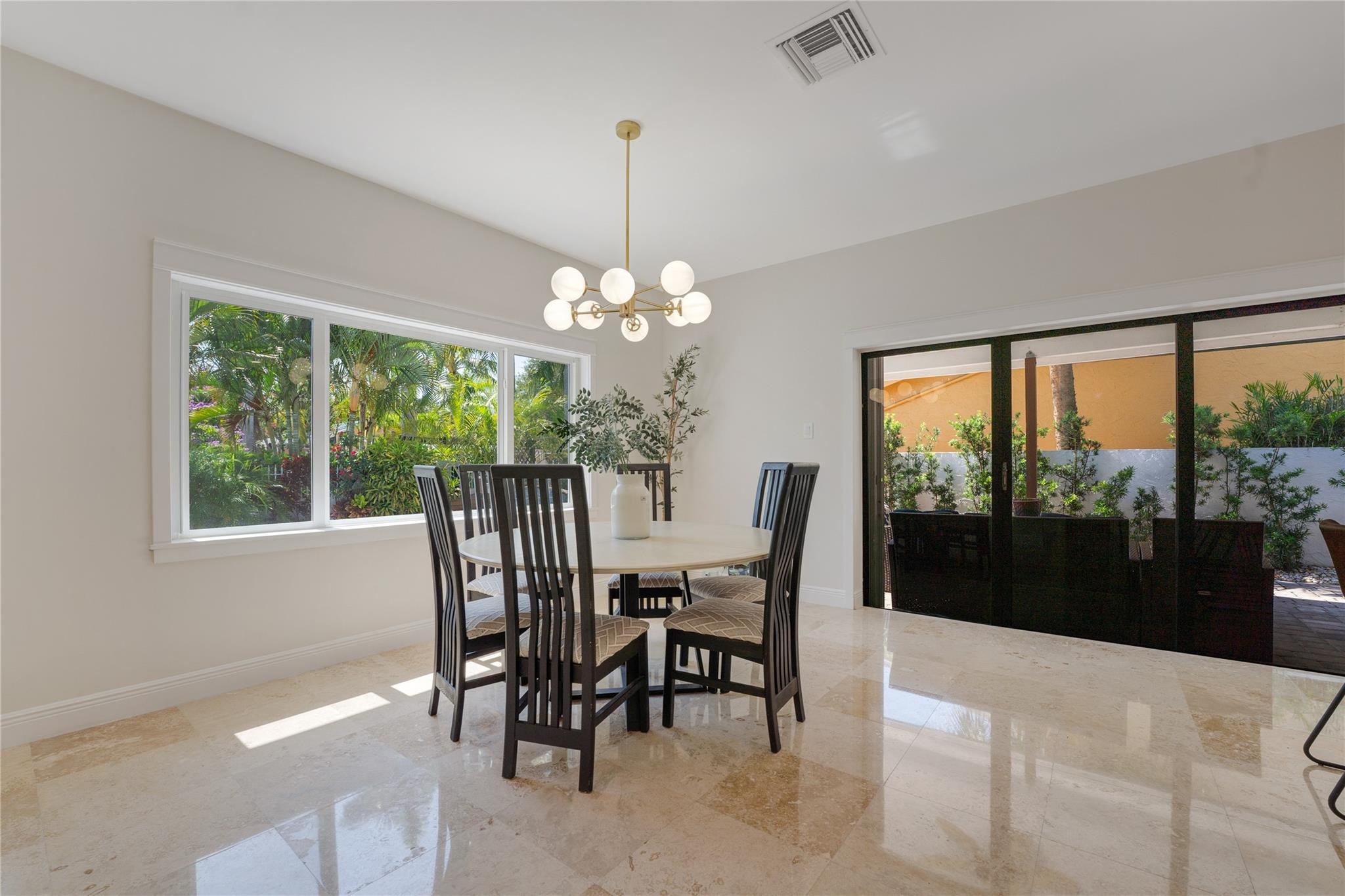 741 Mockingbird Lane Plantation, FL 33324 - Photo 10 of 59 a view of a dining room with furniture window and outside view