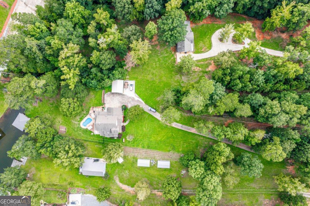 281 Jule Ingram Road Milledgeville, GA 31061 - Photo 69 of 79 an aerial view of a house