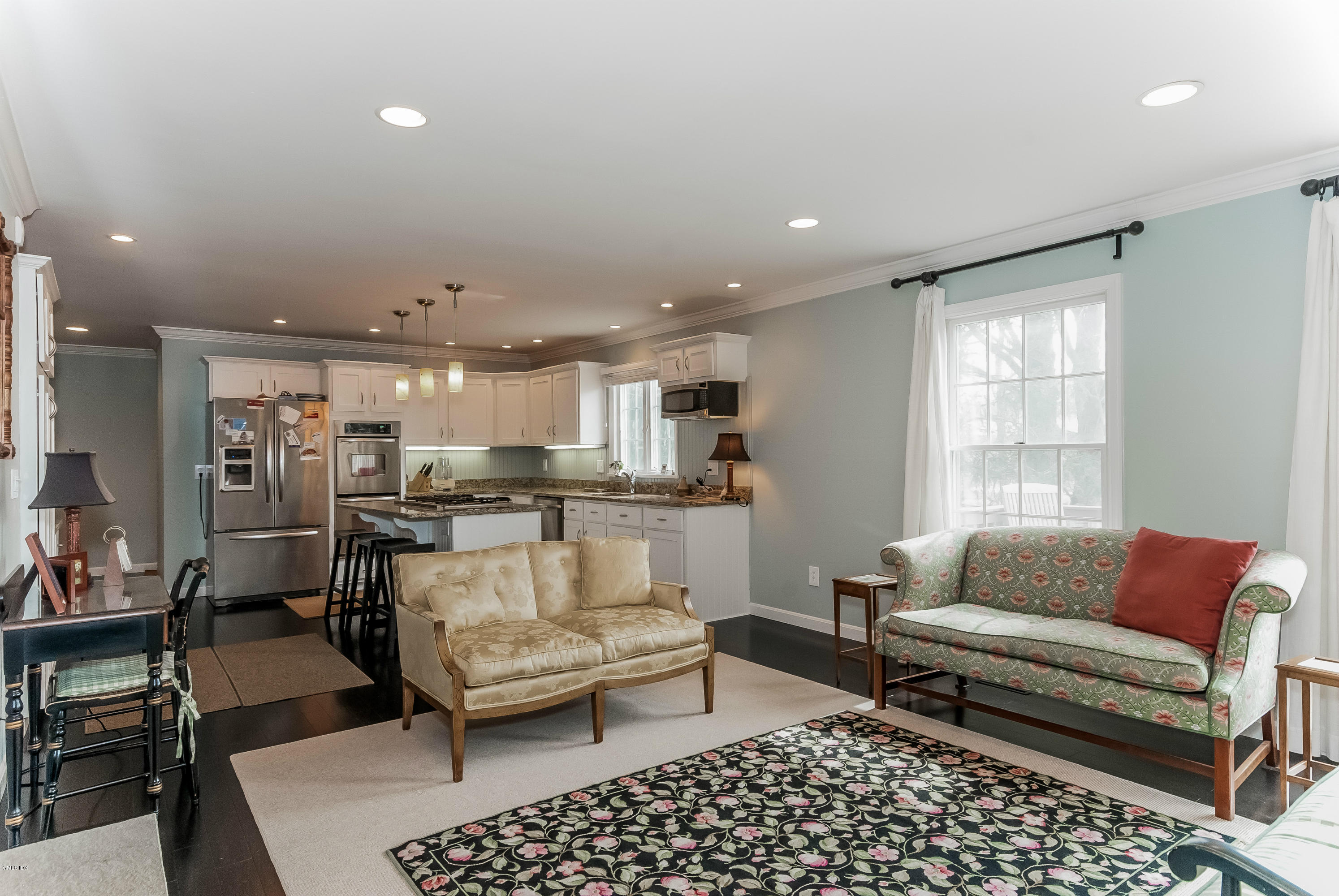 21 Roberta Lane Greenwich, CT 06830 - Photo 17 of 39 a living room with furniture and a rug