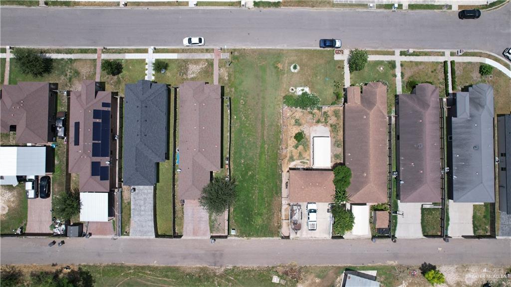 1728 Leann Rimes Road Edinburg, TX 78542 - Photo 3 of 8 an aerial view of a house with a garden and plants