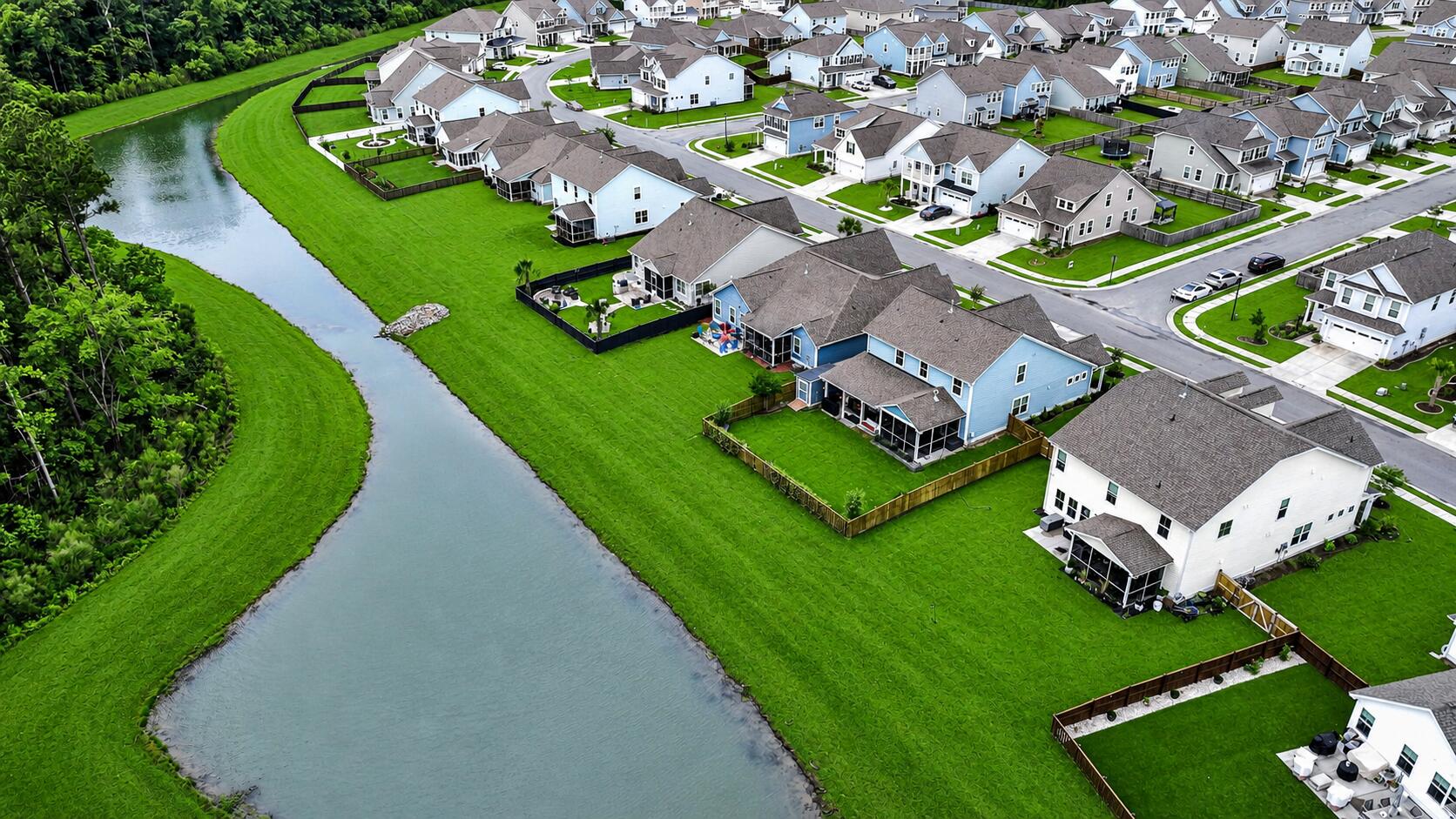 674 Black Pine Road Moncks Corner, SC 29461 - Photo 51 of 66 Virtually enhanced grass drone
