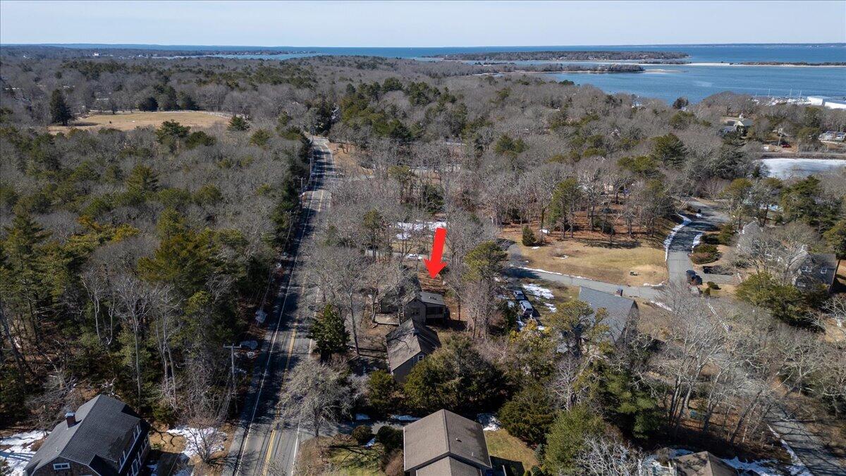 1094 County Road Cataumet, MA 02534 - Photo 40 of 42 an aerial view of house with outdoor space