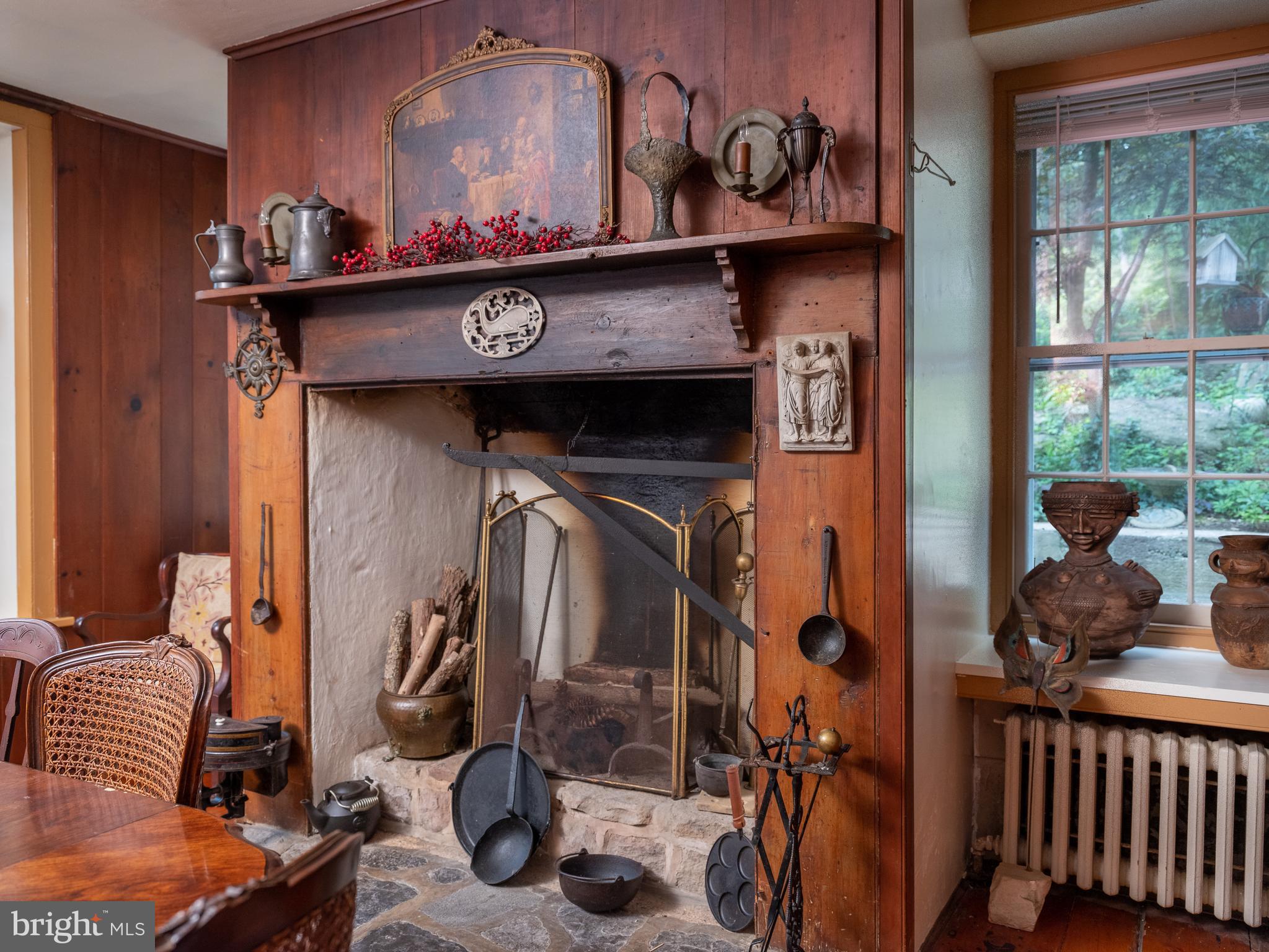 2890 Furlong Road Doylestown, PA 18902 - Photo 11 of 42 Dining Room Fireplace