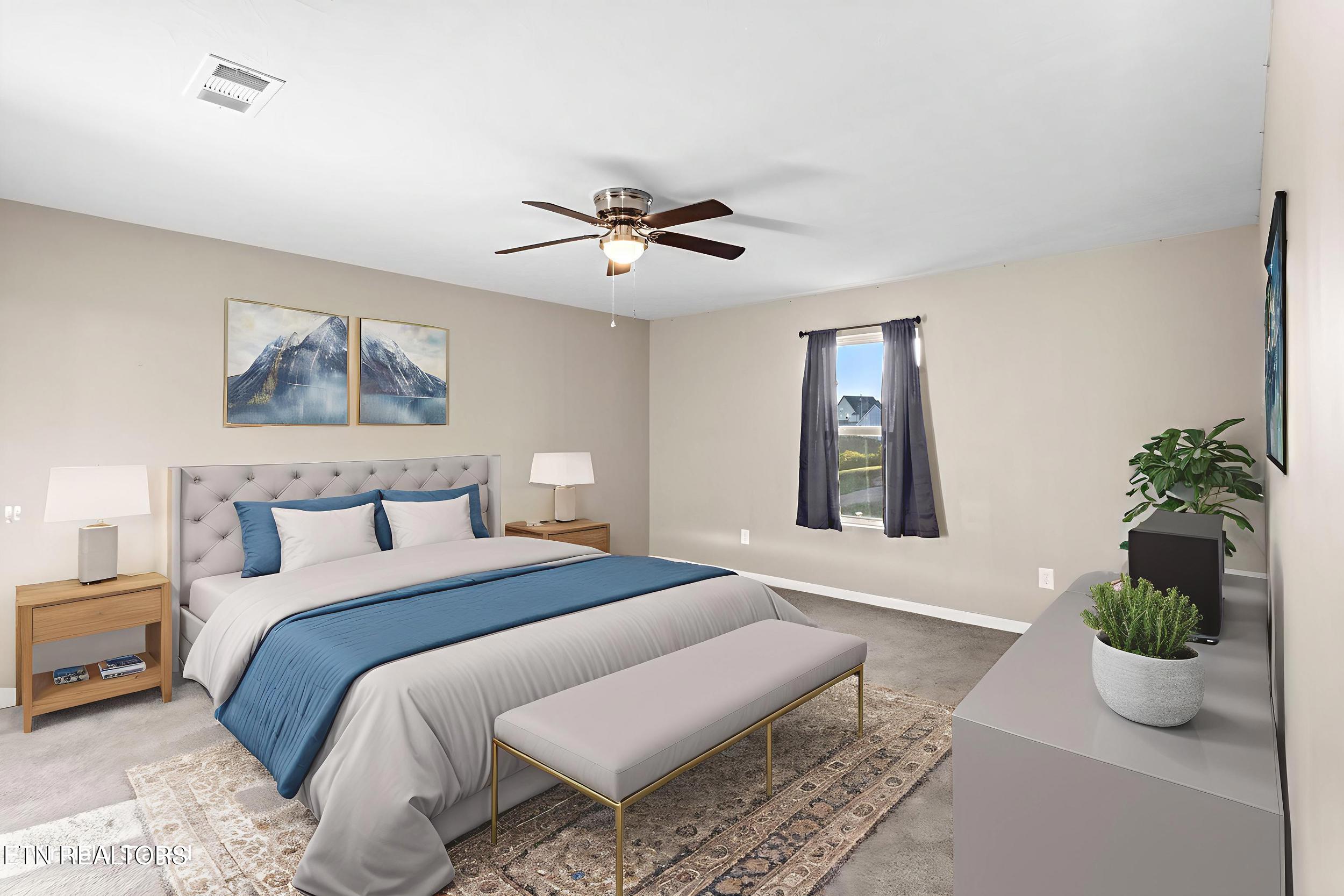 802 Forgety Road Jefferson City, TN 37760 - Photo 14 of 44 21_master bedroom (virtually staged)