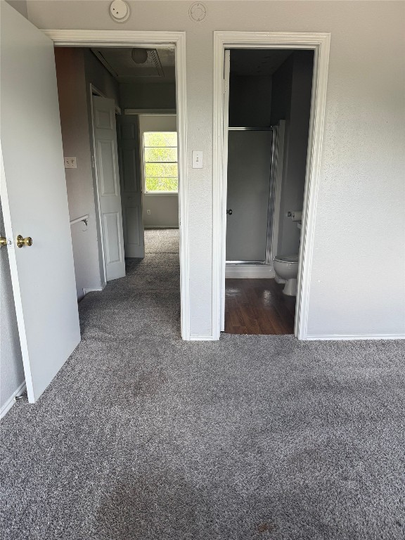 1802 River Crossing Circle, Unit C Austin, TX 78741 - Photo 12 of 19 an empty room with windows and closet