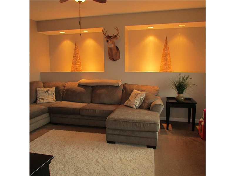222 Little Blue Road Georgetown, PA 15043 - Photo 5 of 25 Living Room. Large living room with recessed lighting.