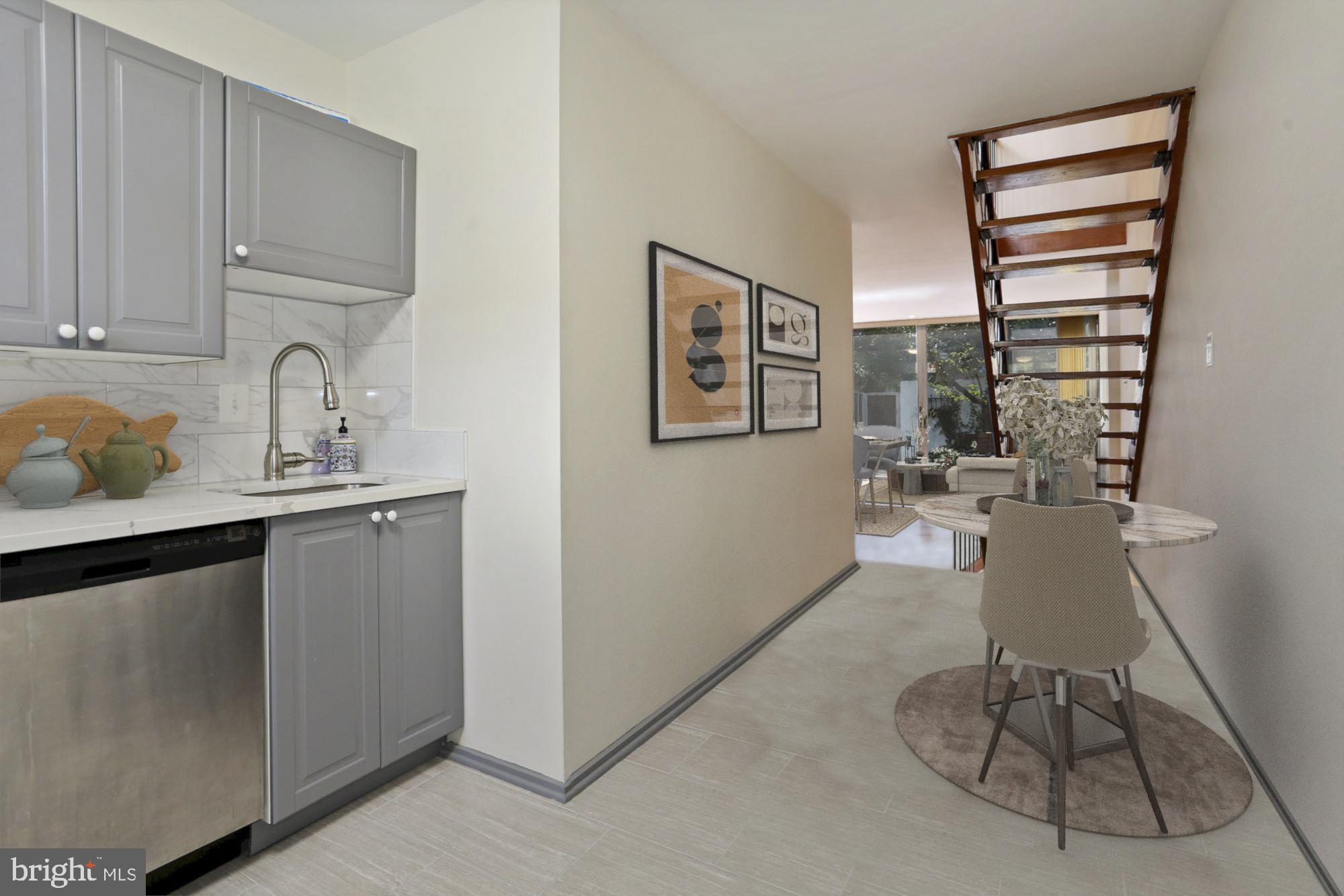 390 N Street Southwest Washington, DC 20024 - Photo 12 of 41 Eat-in kitchen