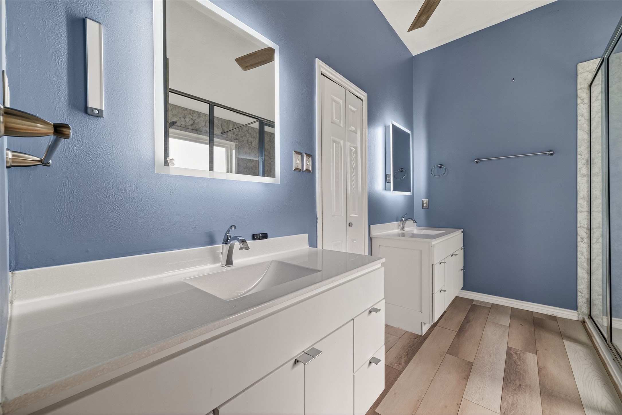2214 Ruffian Lane Stafford, TX 77477 - Photo 24 of 31 a bathroom with a sink and a mirror