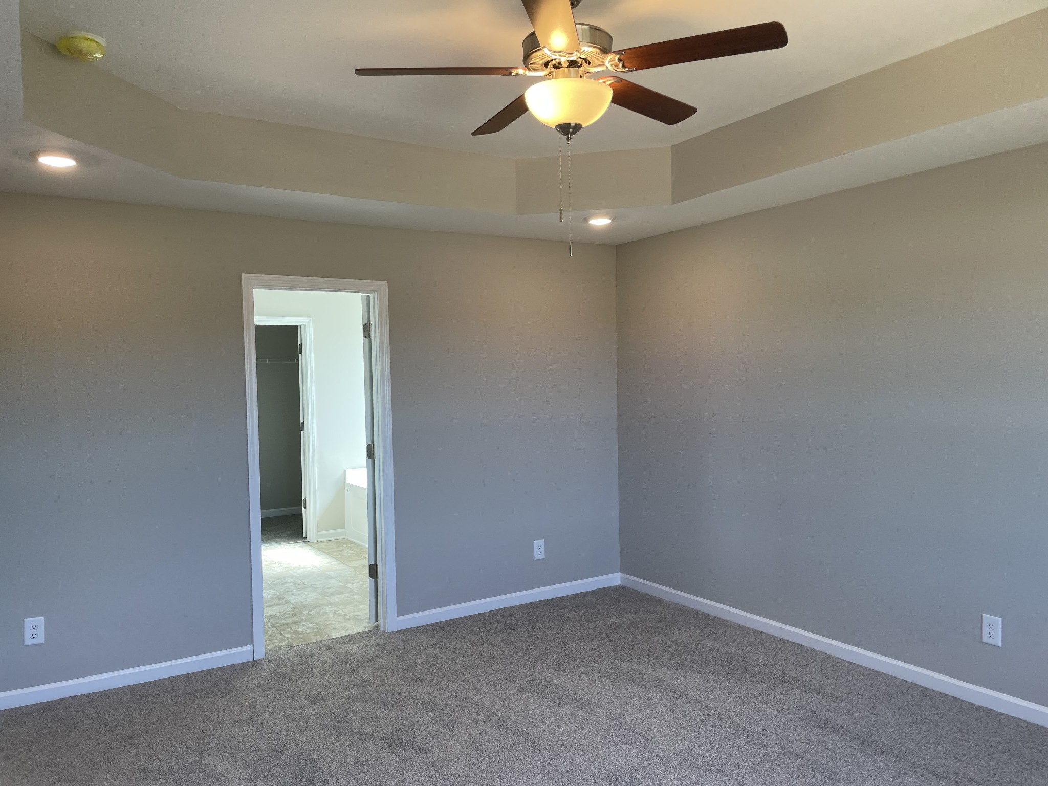 1038 Wiseman Farm Road Fairview, TN 37062 - Photo 4 of 11 an empty room with a chandelier fan and a fan