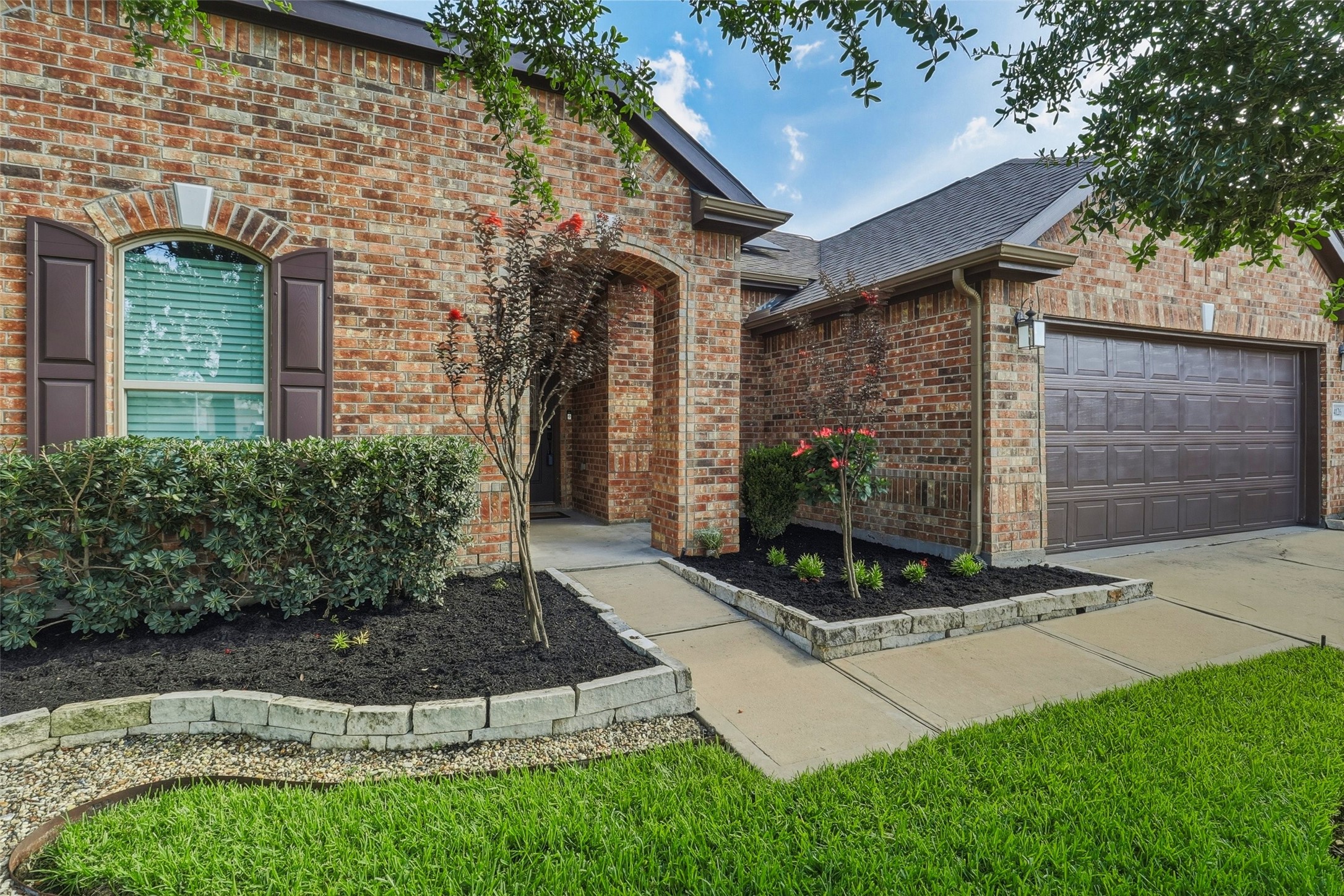 24126 Cane Fields Road Katy, TX 77493 - Photo 30 of 36 Timeless architecture and inviting curb appeal are complemented by a fully paid-off solar energy system installed in 2022, offering exceptional efficiency and a transferable 25-year warranty.