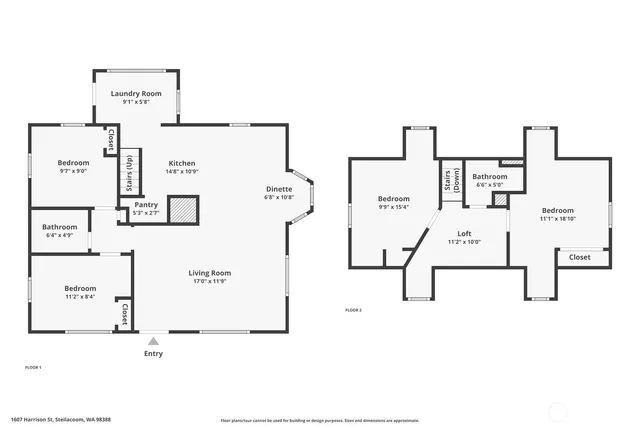 $499,000 | 1607 Harrison Street, Steilacoom, WA 98388