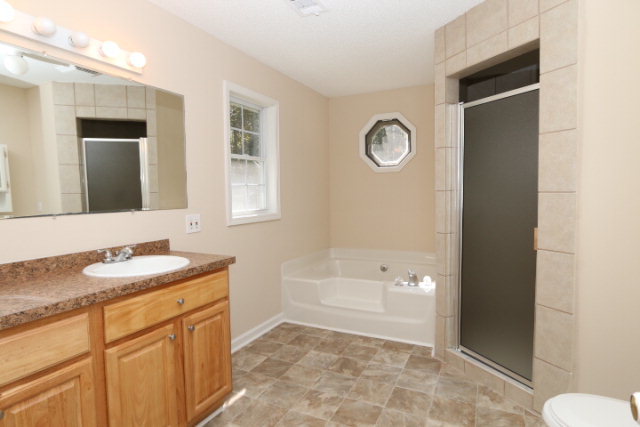1644 Klopfer Road Juliette, GA 31046 - Photo 8 of 16 a bathroom with a sink a toilet and a mirror