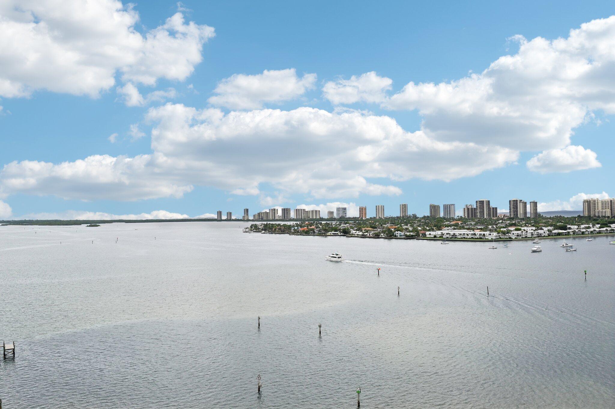 2640 Lake Shore Drive, Unit 1510 Riviera Beach, FL 33404 - Photo 11 of 52 a view of city and ocean