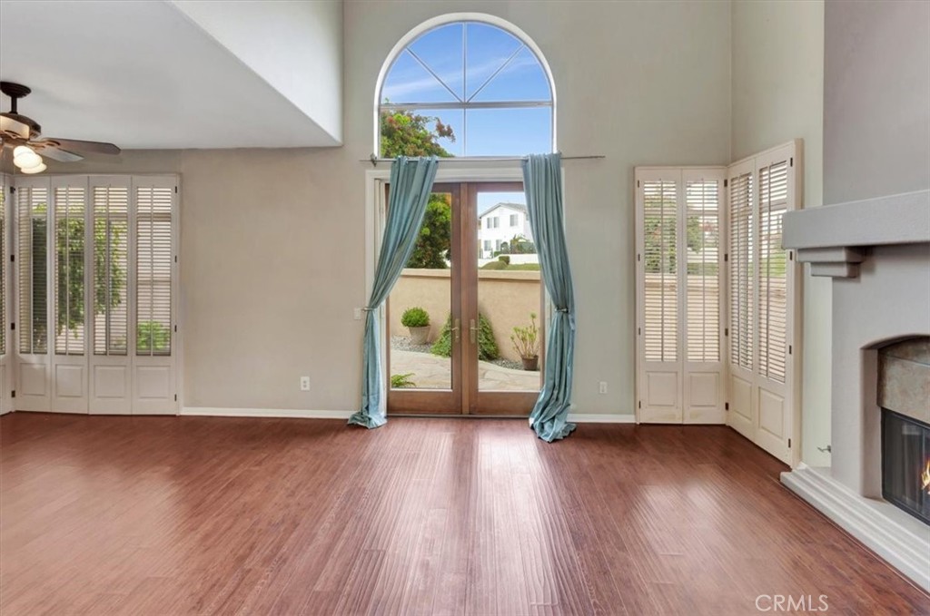 17 Marquesa Dana Point, CA 92629 - Photo 5 of 20 a view of empty room with wooden floor and fan