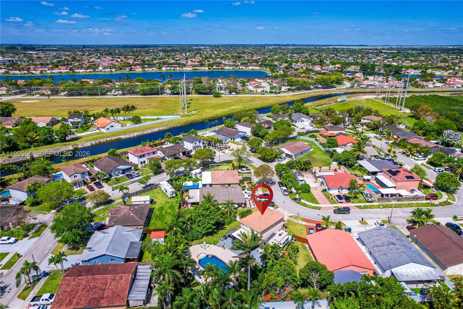 13790 Southwest 174th Street Miami, FL 33177 - Photo 41 of 41 an aerial view of a city