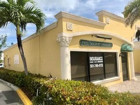 a sign that is on the side of a building