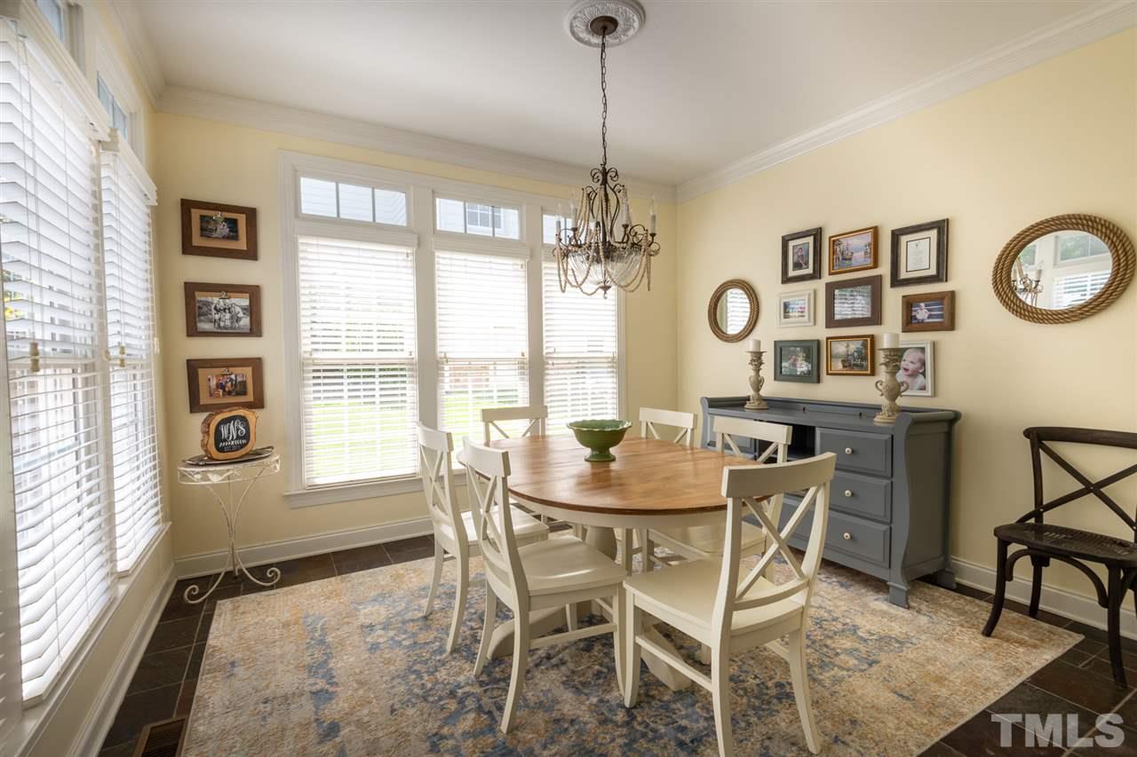 2916 SnapsWell Street Raleigh, NC 27614 - Photo 12 of 30 This Sunroom was too Perfect for the Owners Breakfast Area. Would make for a Comfy and Inviting Sunroom with Wall of Windows for Side and Rear Views.