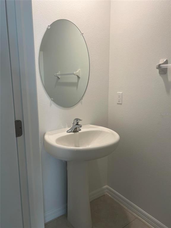 14442 Editors Note Street Ruskin, FL 33573 - Photo 20 of 31 a bathroom with a sink and mirror