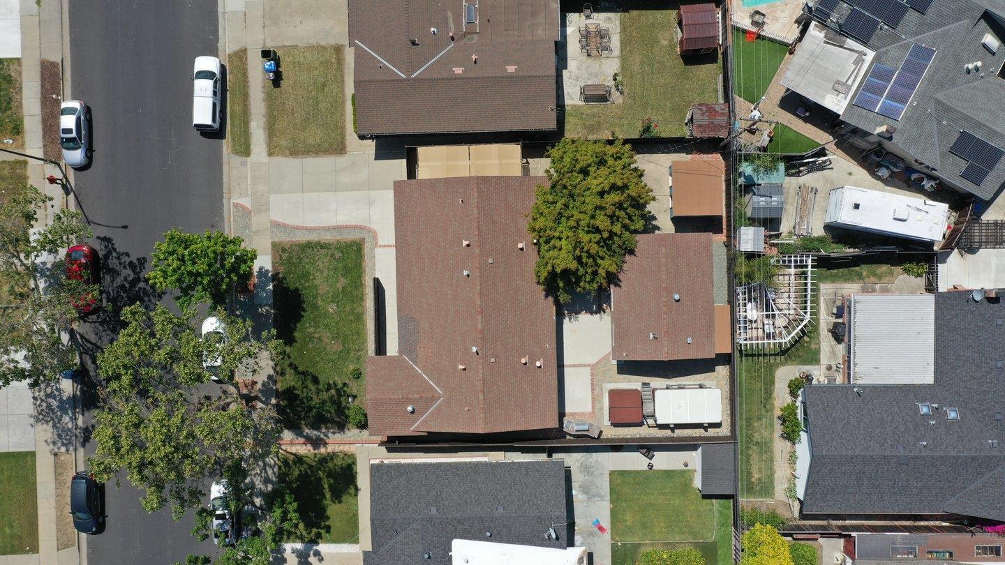 1107 Bismarck Drive Campbell, CA 95008 - Photo 5 of 21 an aerial view of a house