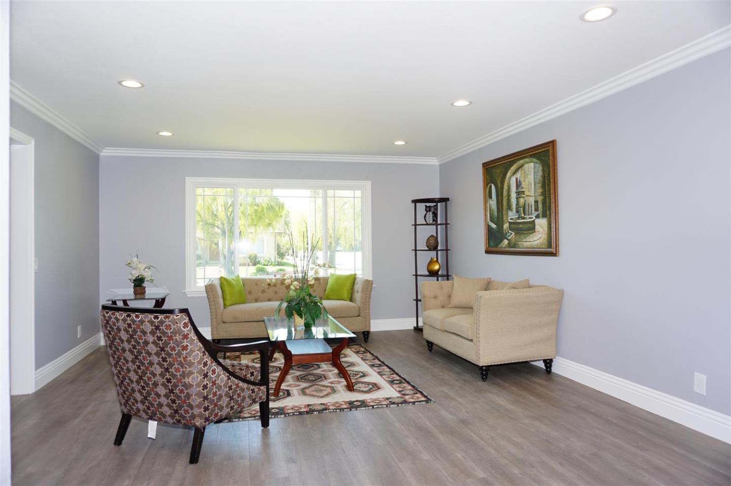 Kings Place Gilroy, CA 95020 - Photo 26 of 37 a living room with furniture and a large window