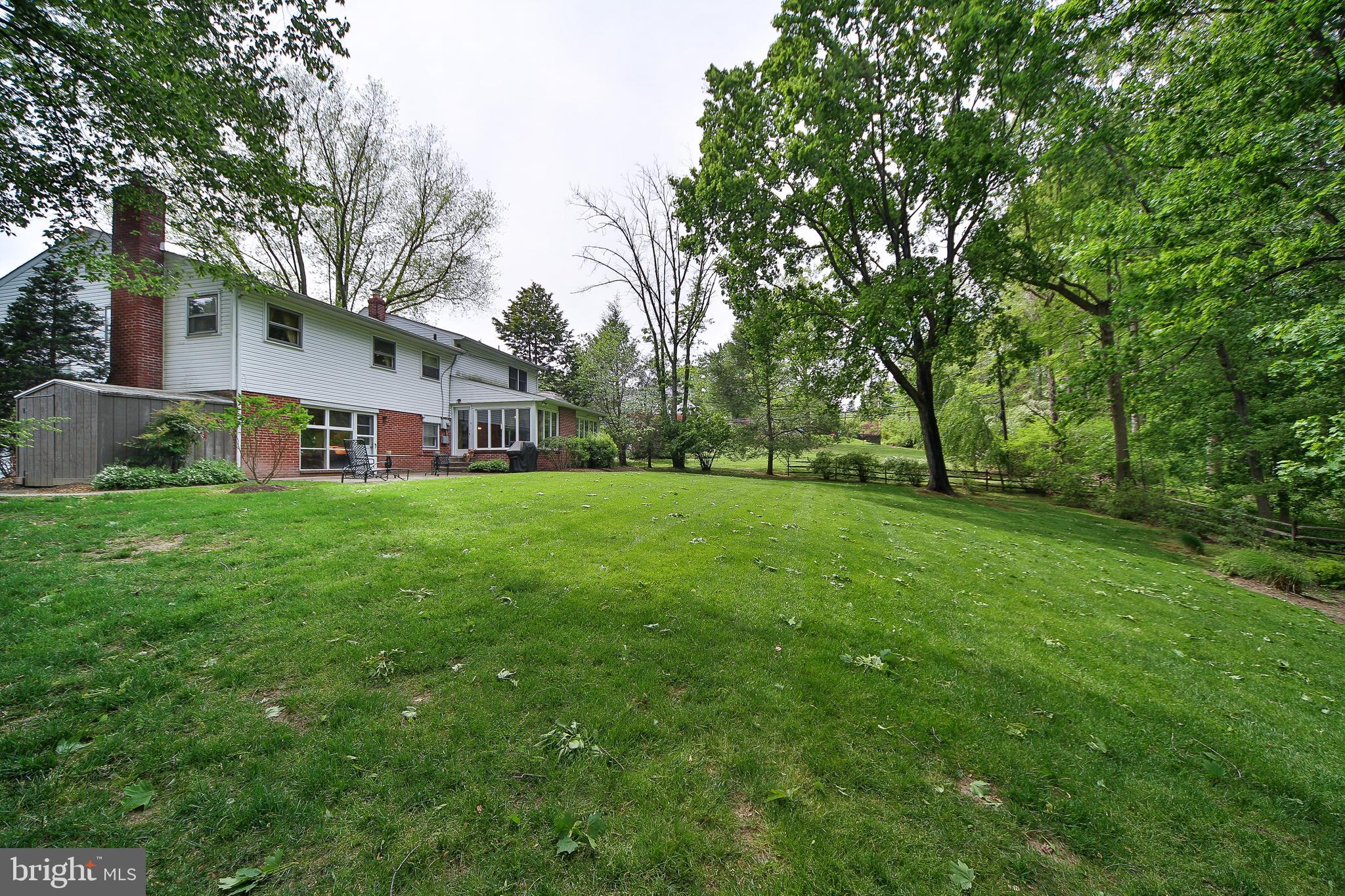 459 Wingate Road Huntingdon Valley, PA 19006 - Photo 29 of 31 a house view with a sitting space and garden