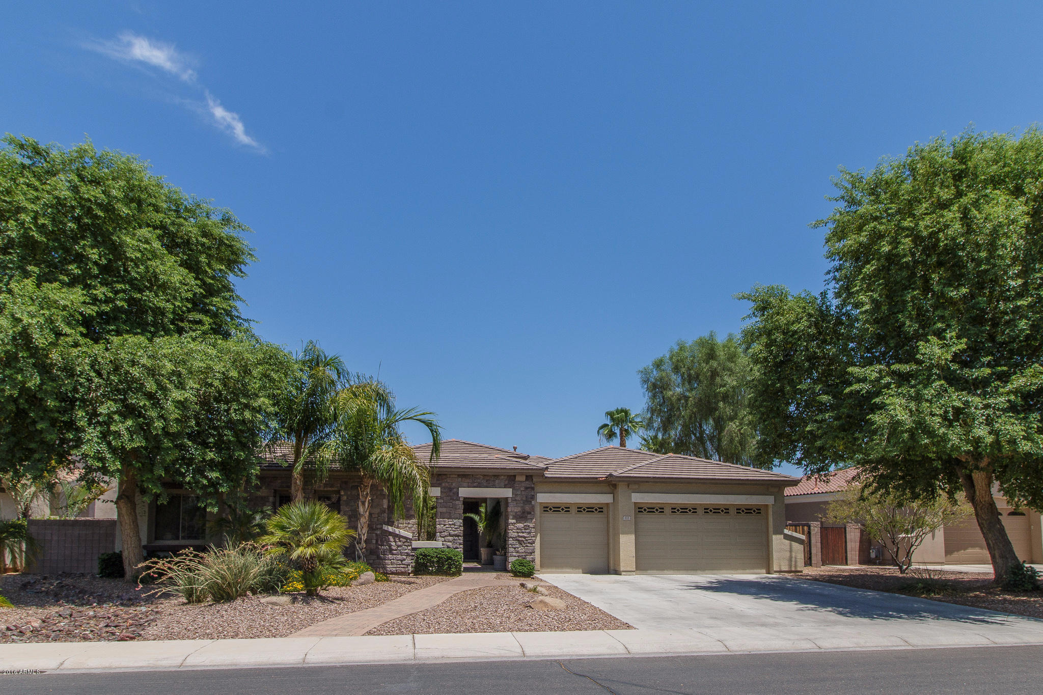1) FRONT OF HOME