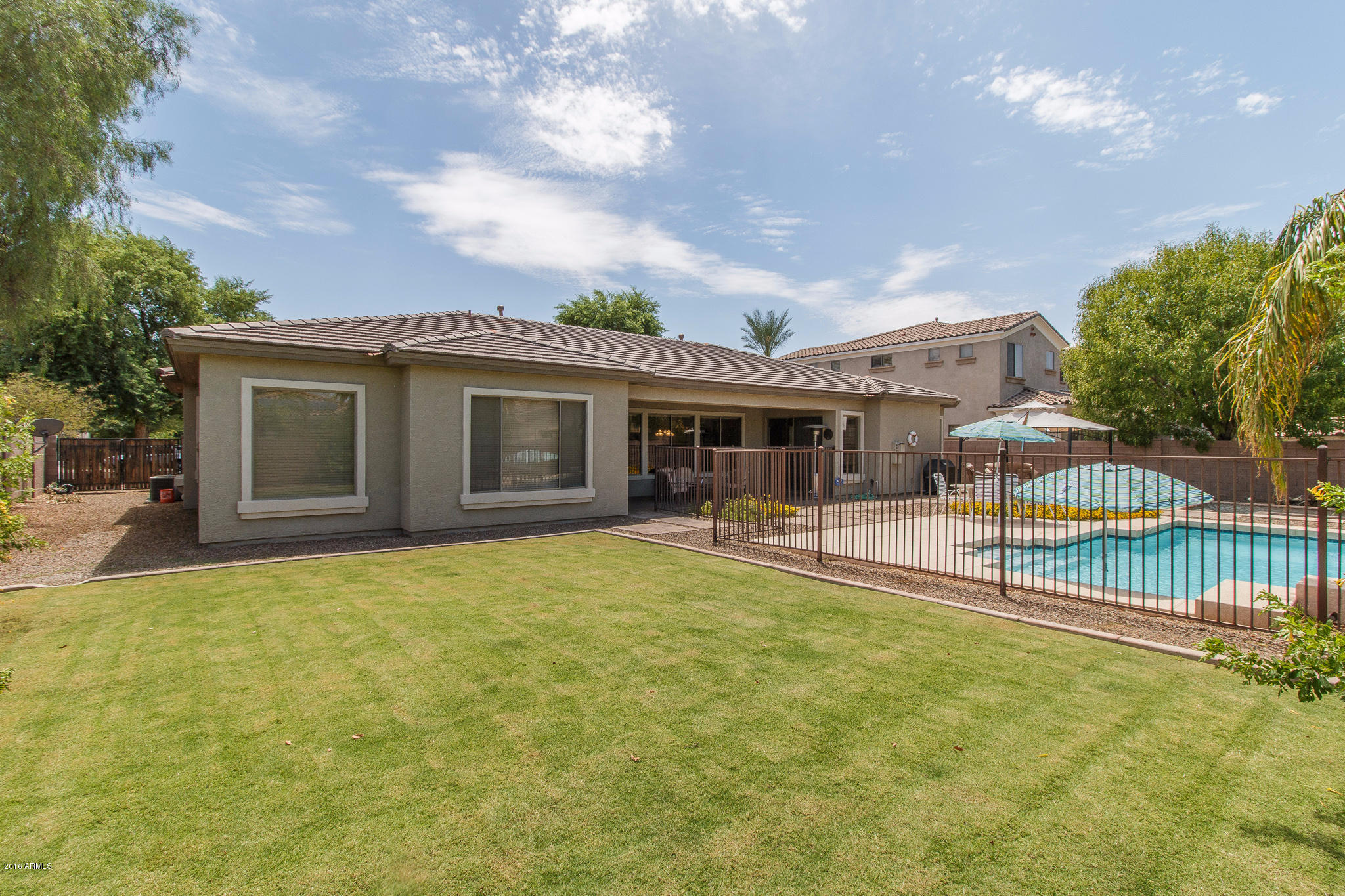 614 East Hopkins Road Gilbert, AZ 85295 - Photo 28 of 46 28) BACK OF HOME