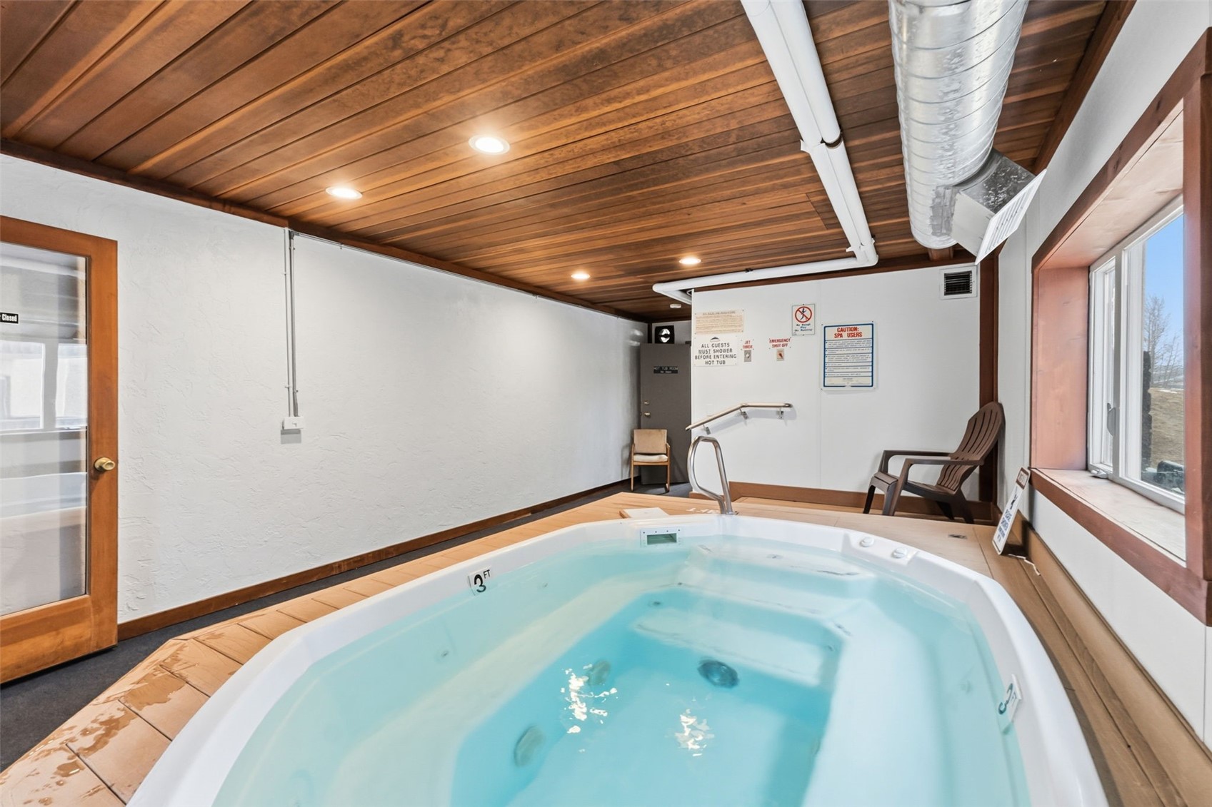 401 West La Bonte Street, Unit 202 Dillon, CO 80435 - Photo 39 of 43 Indoor Hot Tub